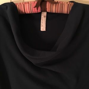 indigenous Tops - Navy Indigenous drape neck knit top indigenous Tops - Navy Indigenous drape neck knit top